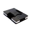 Side photo of the Nighthawk RFID Card Holder on a white background