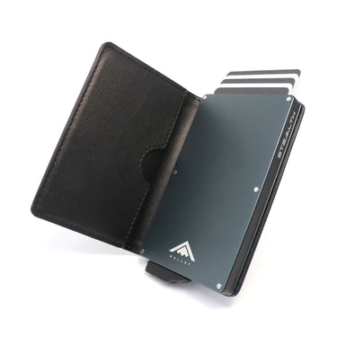 Picture of an open Avenger RFID Bifold Wallet 