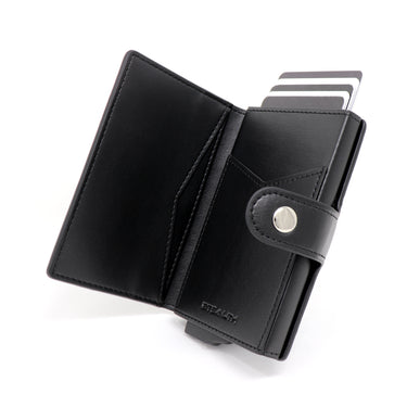 Picture of an open Avenger RFID Bifold Wallet on a white background