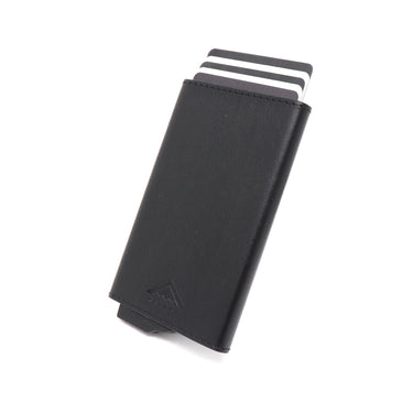 Picture of the Wrapped Avenger RFID Wallet open on a white background